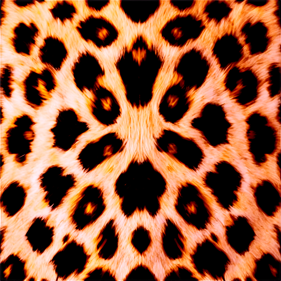 Cheetah Print Closeup View Png 05232024 PNG