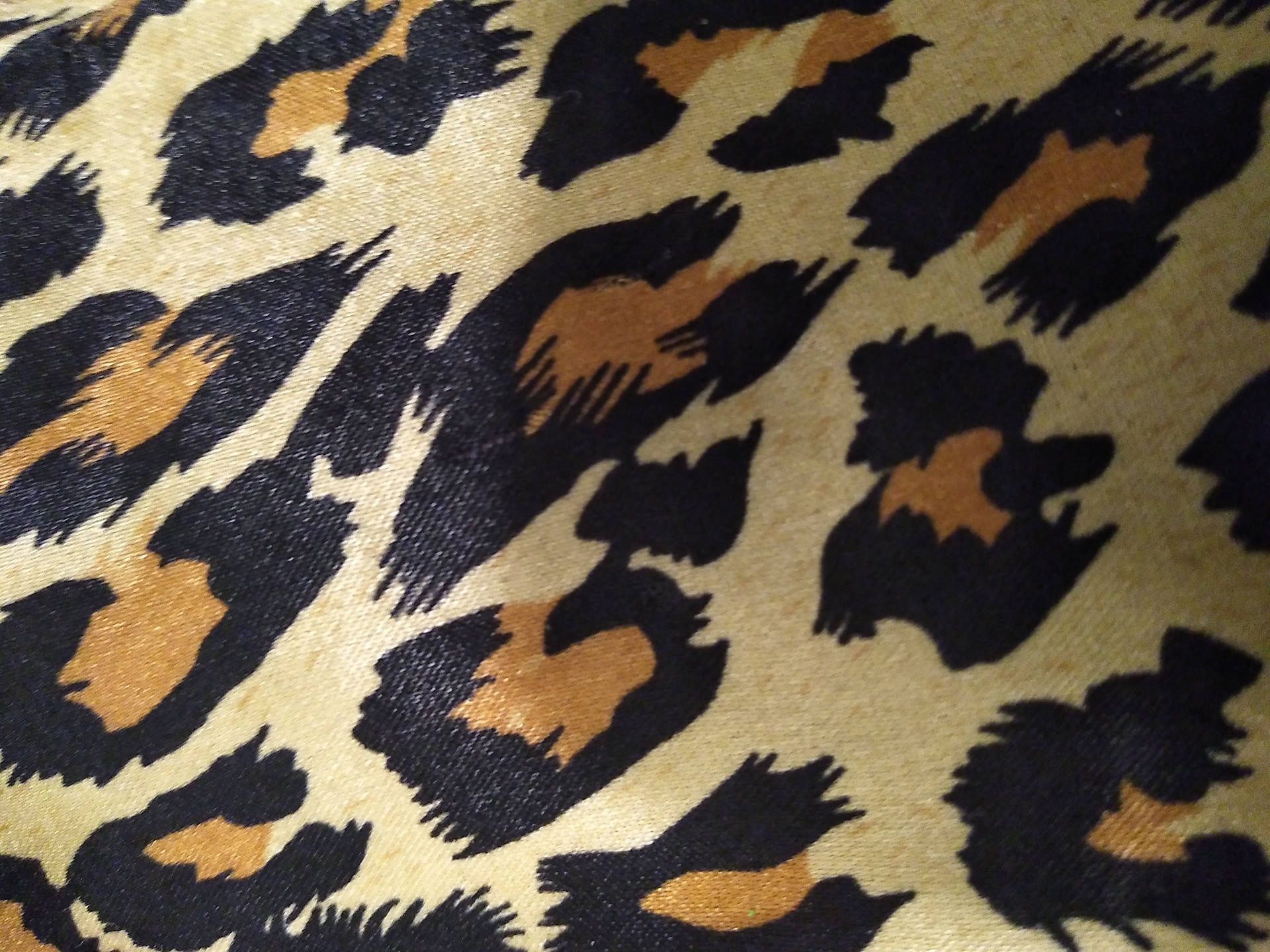 Cheetah Print Cloth Wallpaper