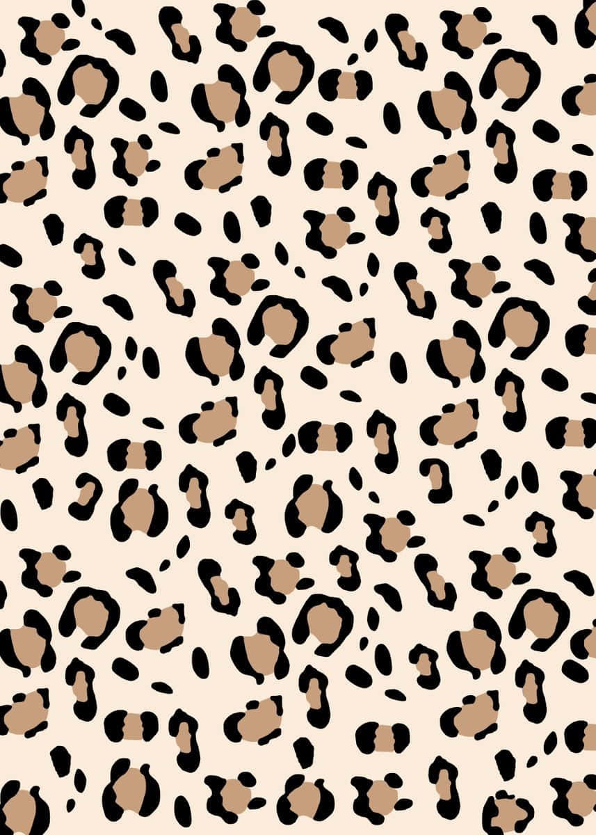 Cheetah Print Pattern Background Wallpaper