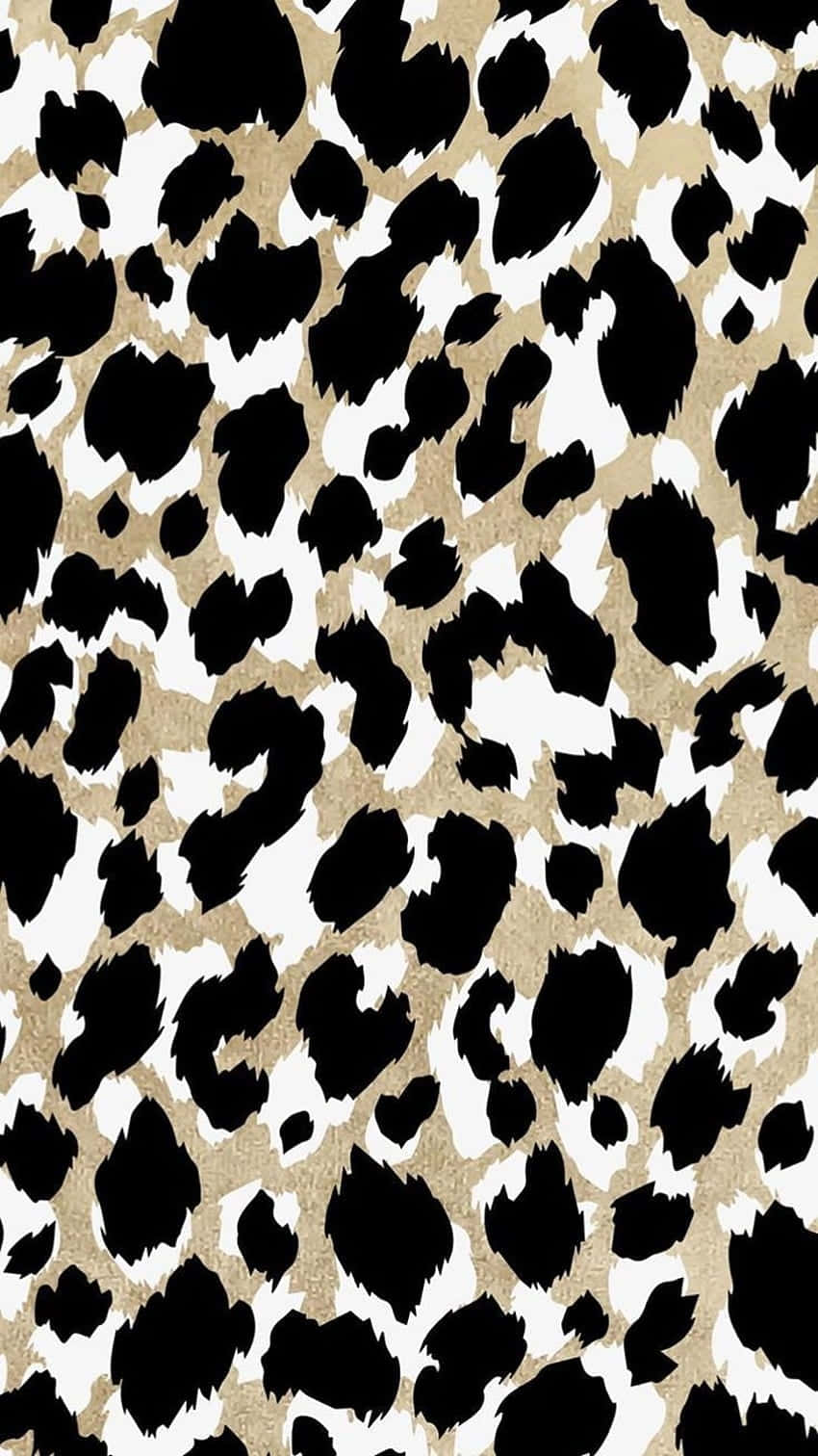 Cheetah Print Patroon Textuur.jpg Achtergrond