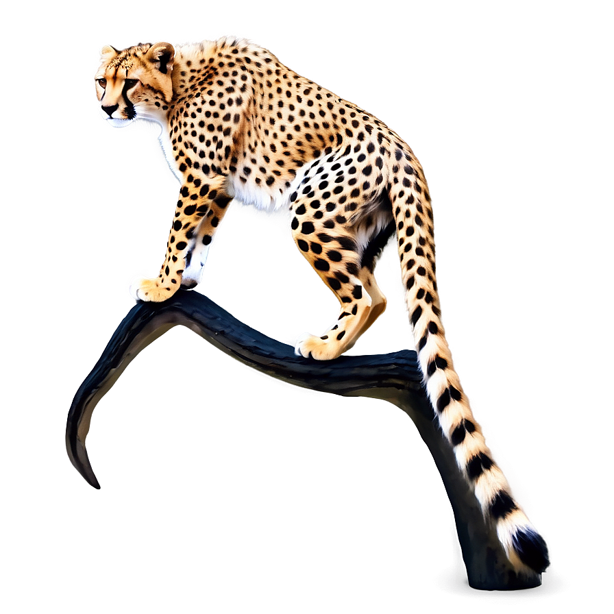 Cheetah Tail Png 06242024 PNG