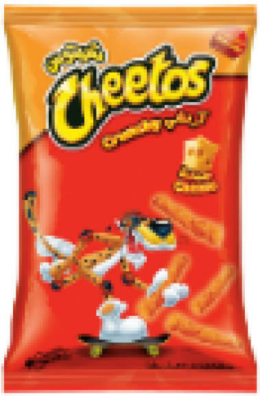 Cheetos Crunchy Snack Package PNG