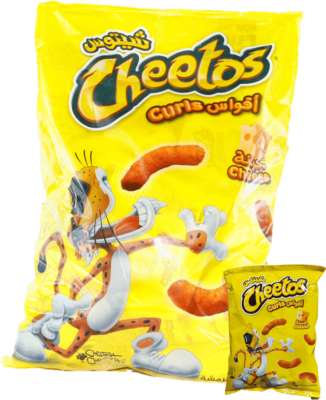 Cheetos Curls Package PNG