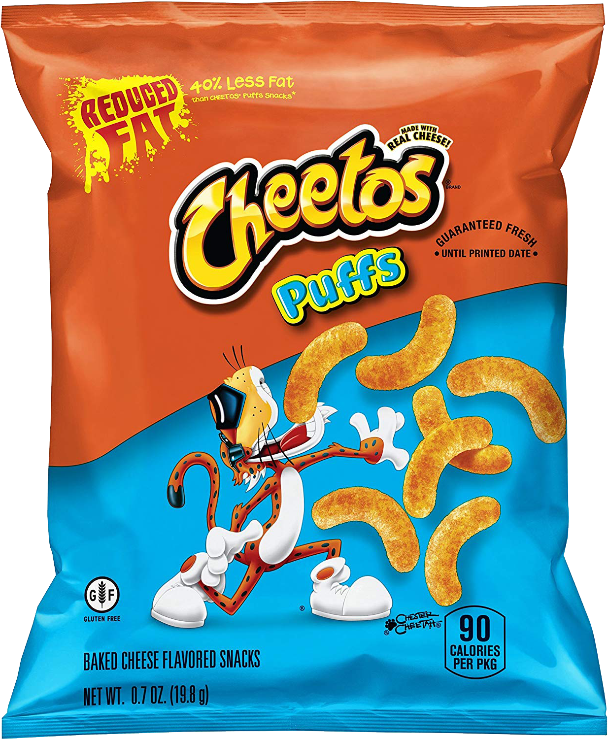 Cheetos Puffs Reduced Fat Package PNG
