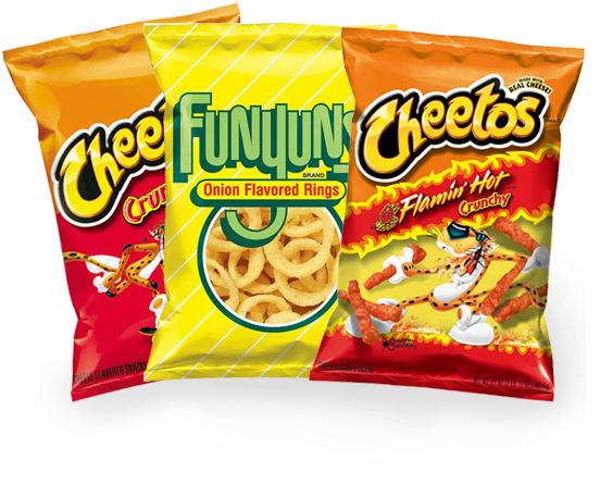 Cheetosand Funyuns Snack Packs PNG