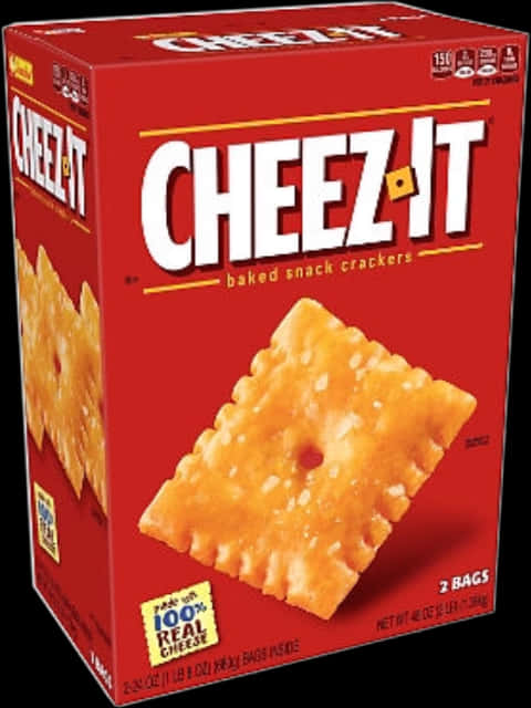 Cheez It Baked Snack Crackers Box PNG