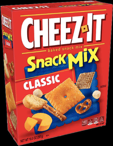 Cheez It Snack Mix Classic Box PNG
