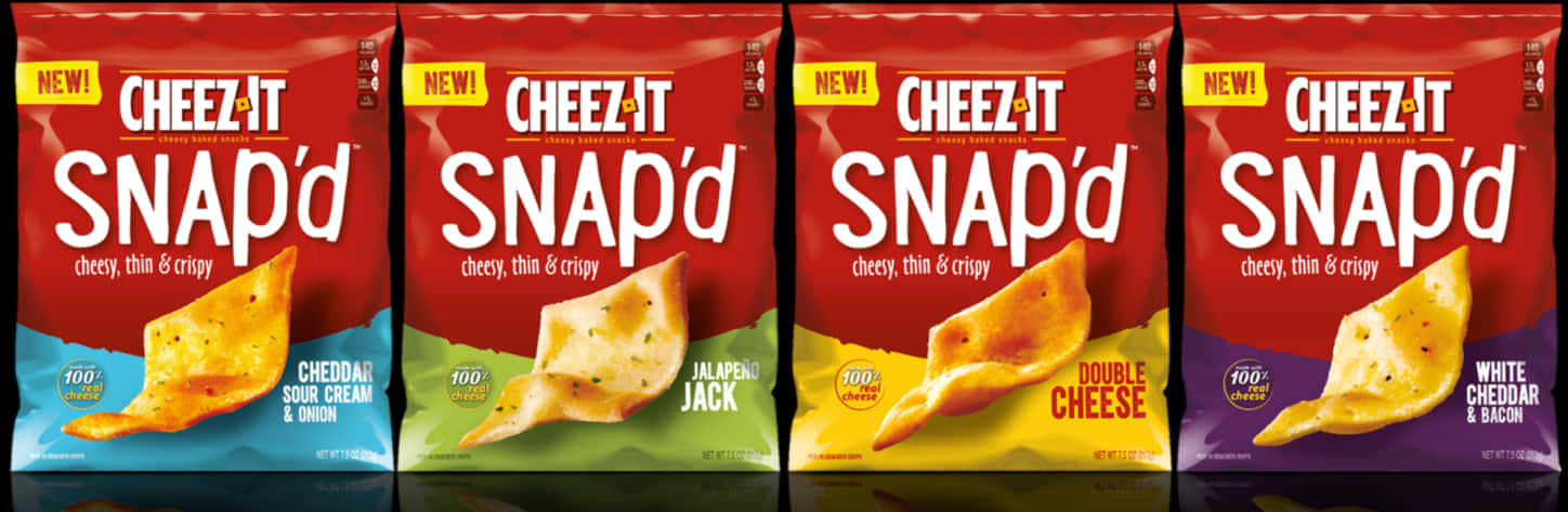Cheez It Snapd Variety Pack PNG