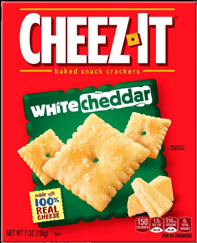 Cheez It White Cheddar Box PNG