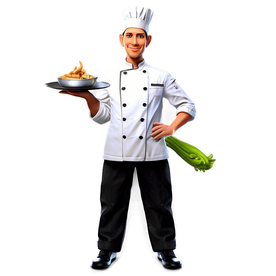 Chef Cartoon Character Png 05252024 PNG