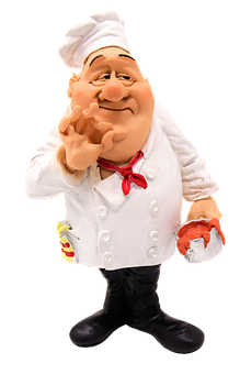 Chef_ Figurine_ Gesture PNG