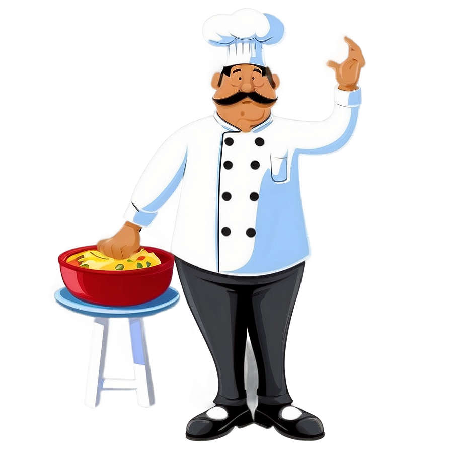 Chef Illustration Png Bam PNG