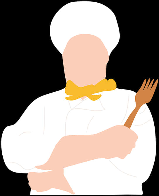 Chef Vector Illustration PNG