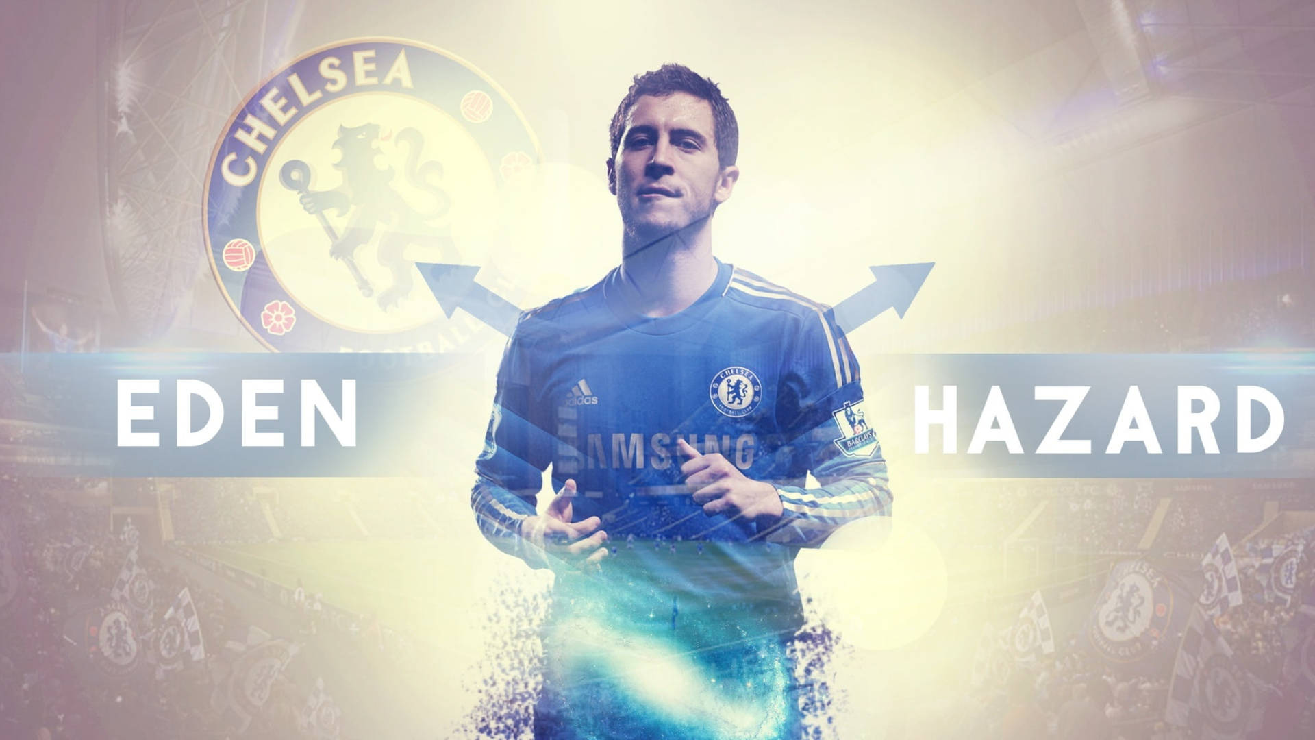 Chelsea Eden Hazard Fan Art Background