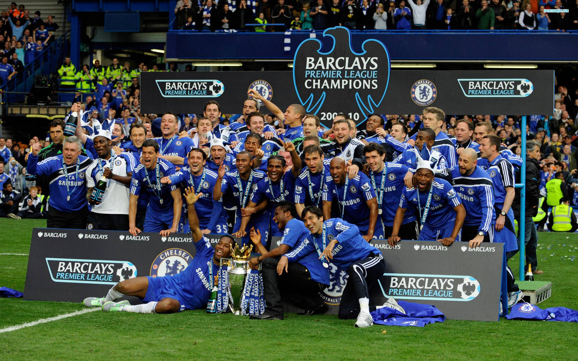 Chelsea Fc At 2010 Premier League Wallpaper