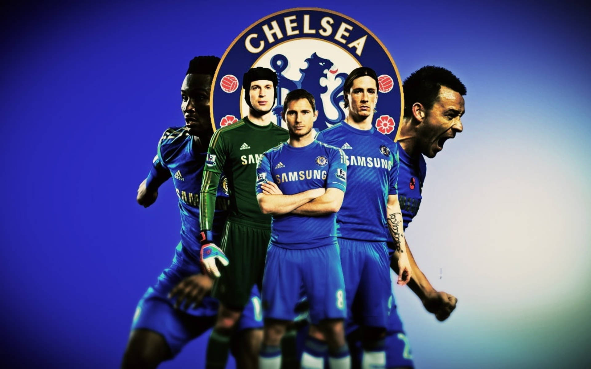 Chelsea Football Players Wallpaper