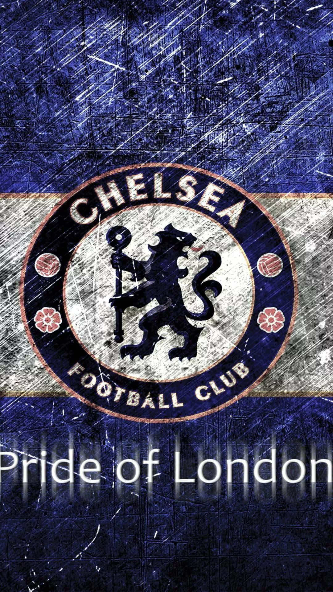 Intricate Chelsea Iphone Logo Wallpaper