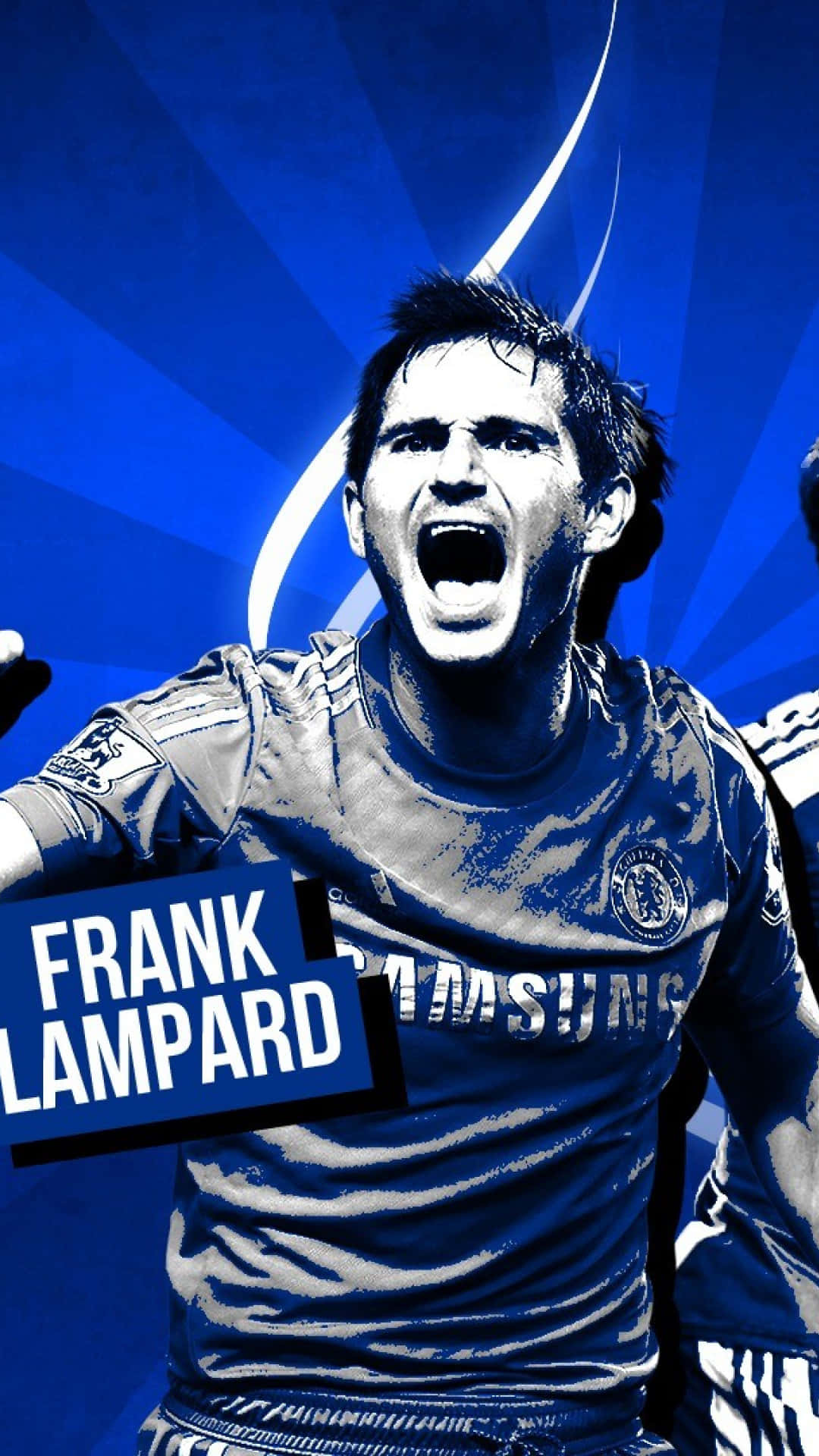 Franklampard Chelsea Iphone - Frank Lampard Chelsea Per Iphone Sfondo