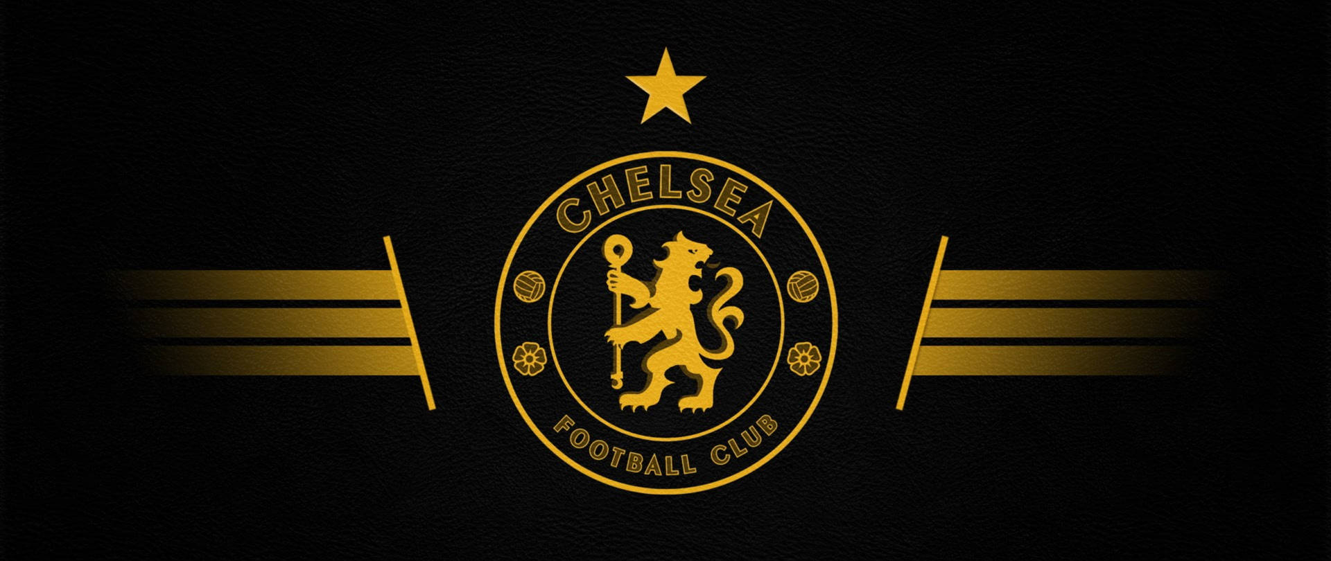 Chelsea Logo With Star Background