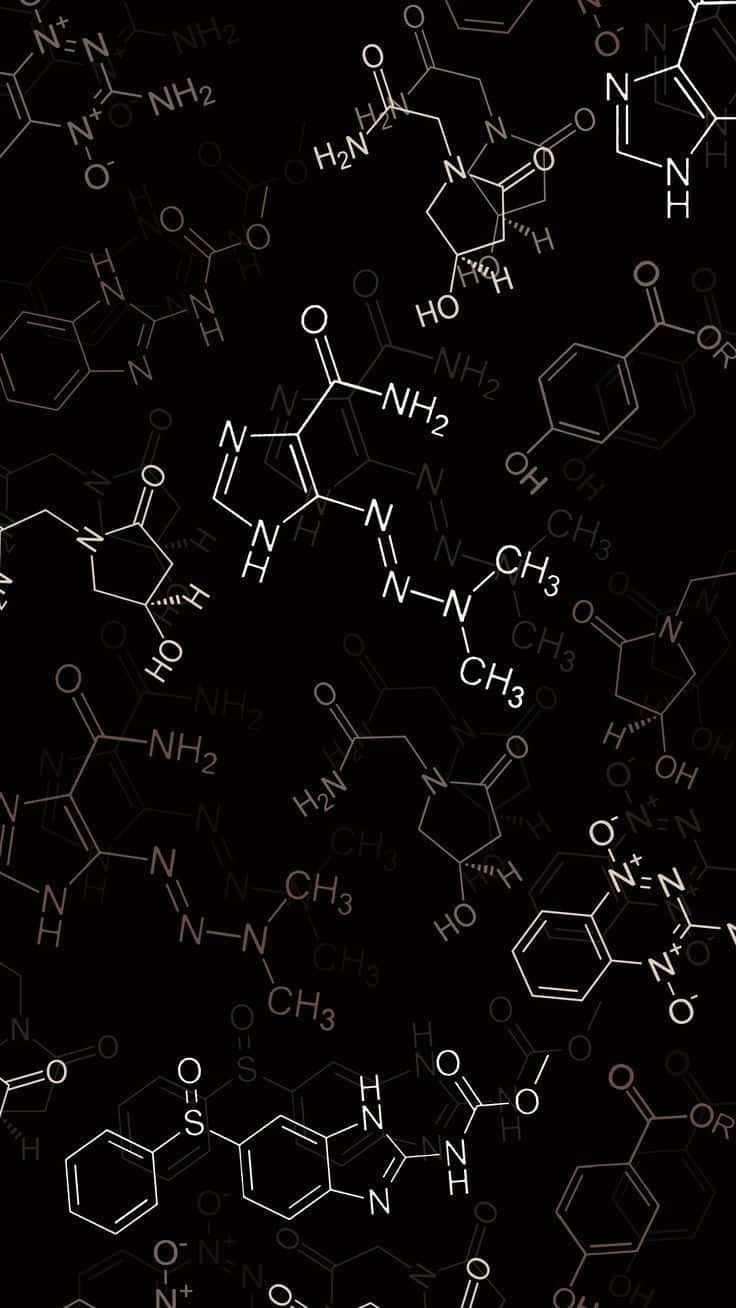 Chemical_ Structures_ Background Wallpaper