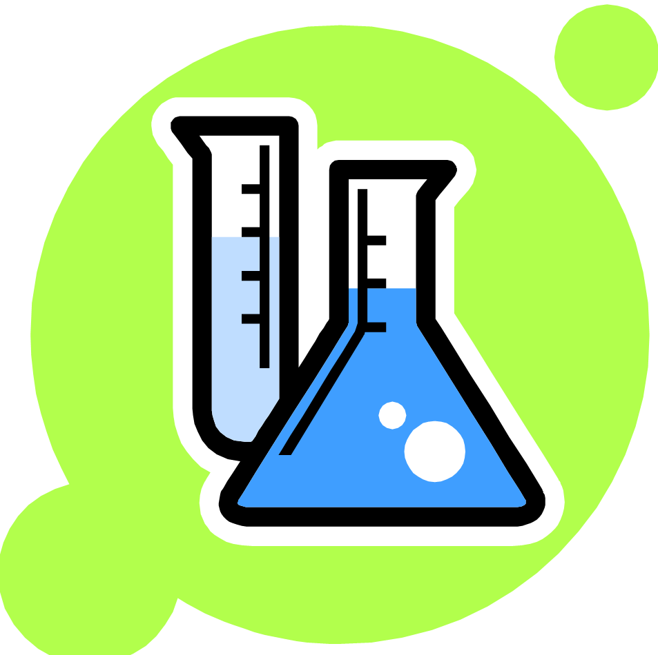 Chemistry Flaskand Beaker Icon PNG