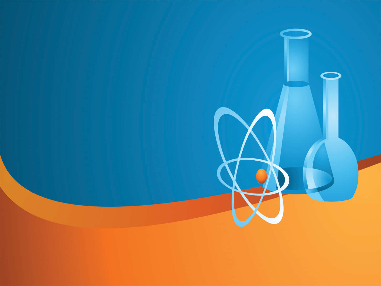 Unadisposición De Probetas, Productos Químicos Y Herramientas Utilizadas En El Laboratorio Para Experimentos De Química.