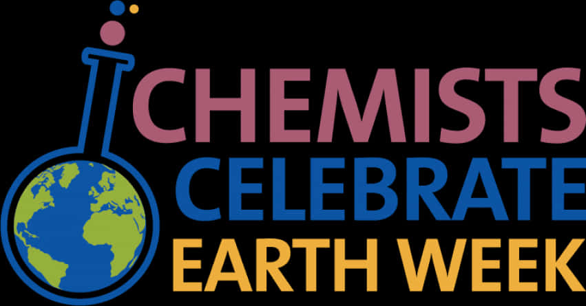 Chemists Celebrate Earth Week Logo PNG