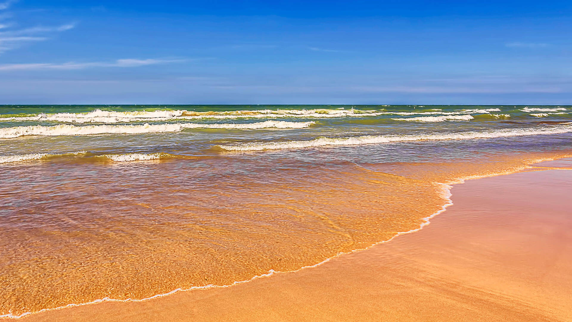Spiaggia Ventilata Di Chennai Sfondo
