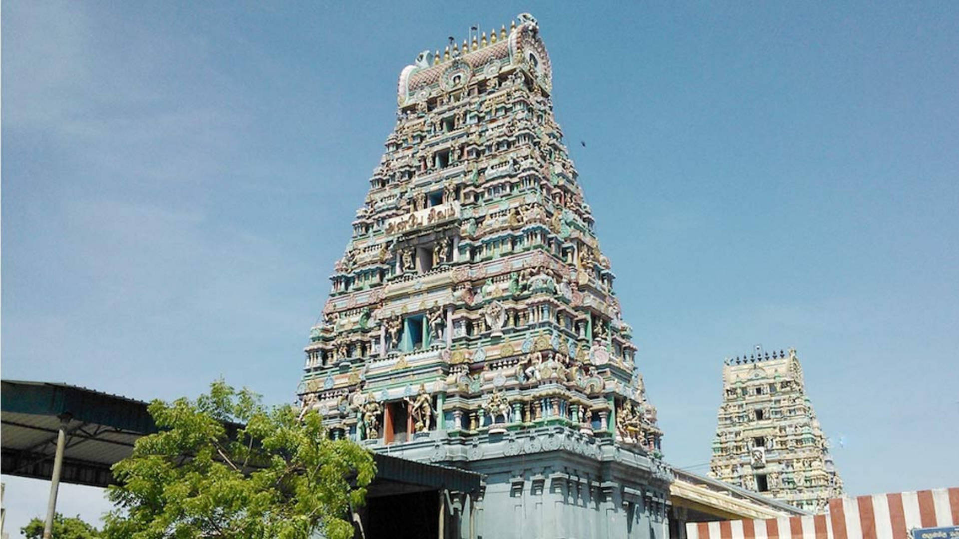 Chennaimarundeeswarar Tempel Wallpaper
