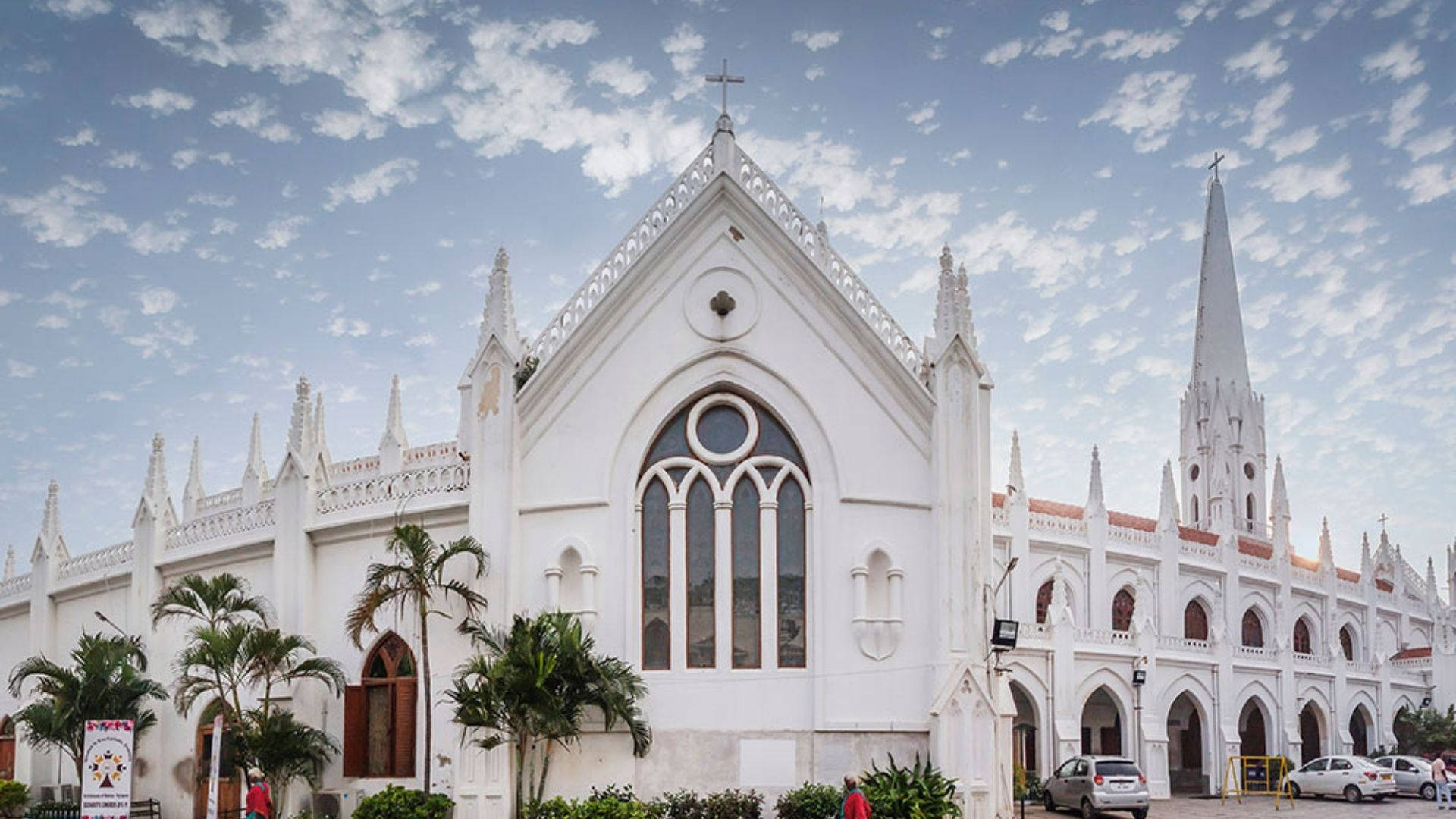 Basilica Santhome Di Chennai Sfondo