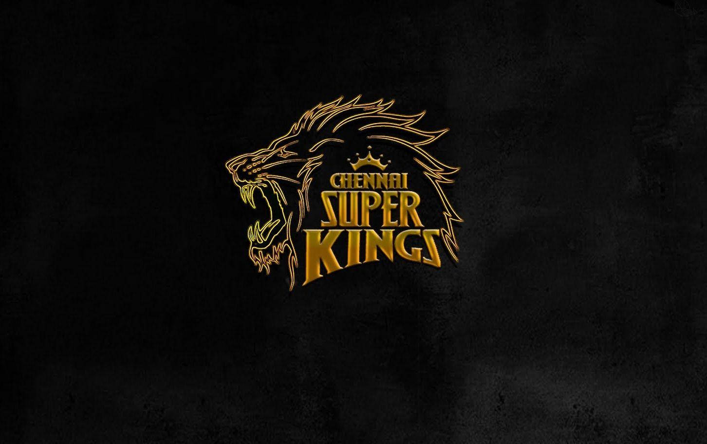 Chennai Super Kings Black Lion Wallpaper
