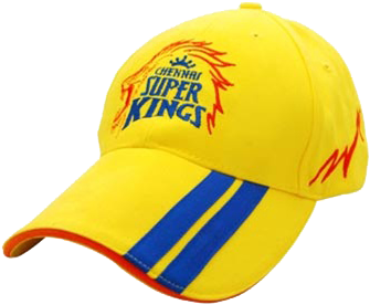 Chennai Super Kings Cricket Cap PNG