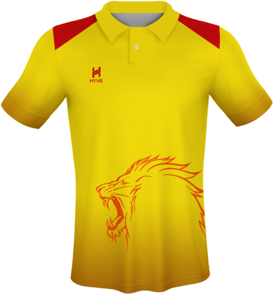 Chennai Super Kings Yellow Jersey PNG