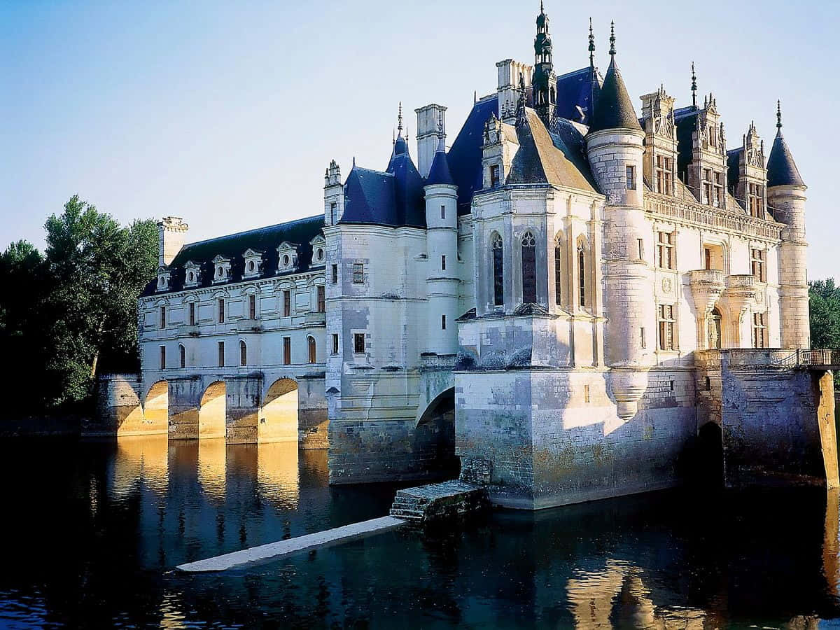 Chenonceau Afternoon Light Wallpaper