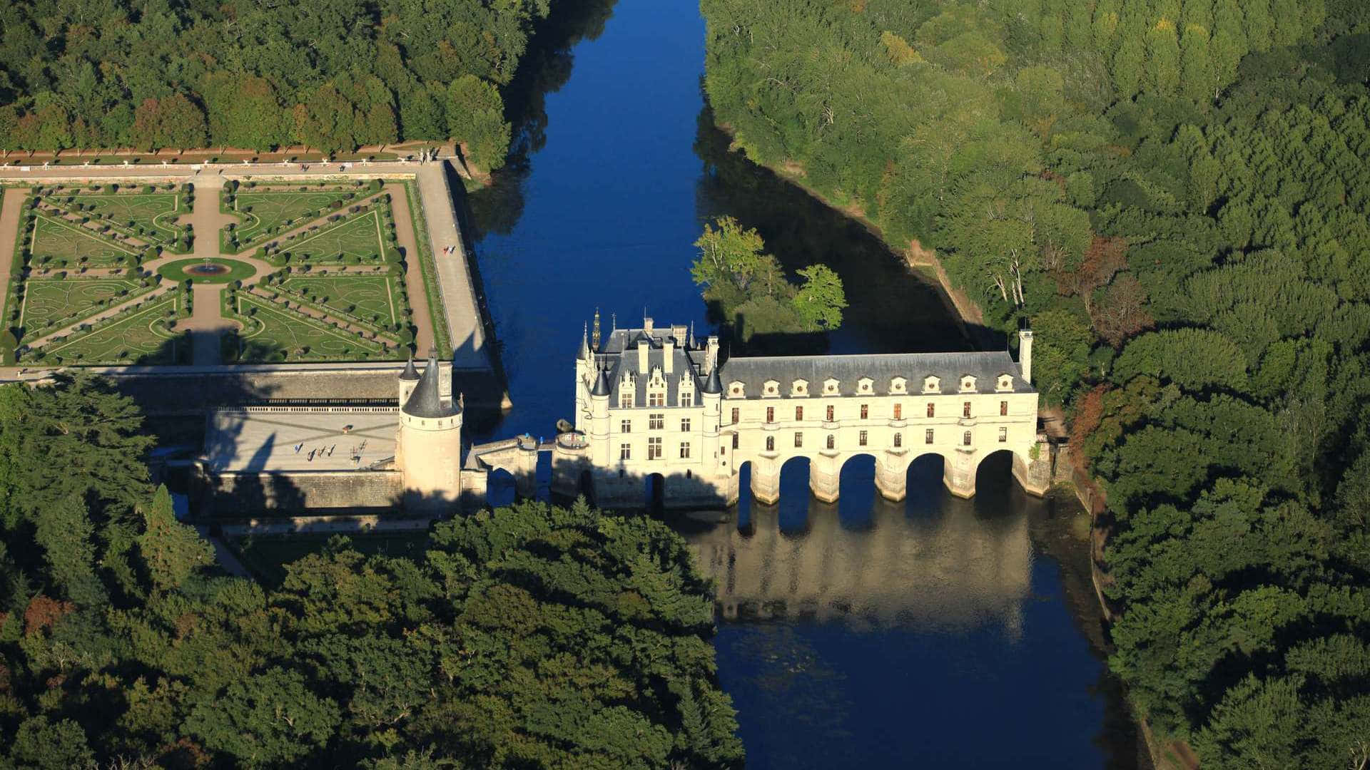 Chenonceau Forests Wallpaper