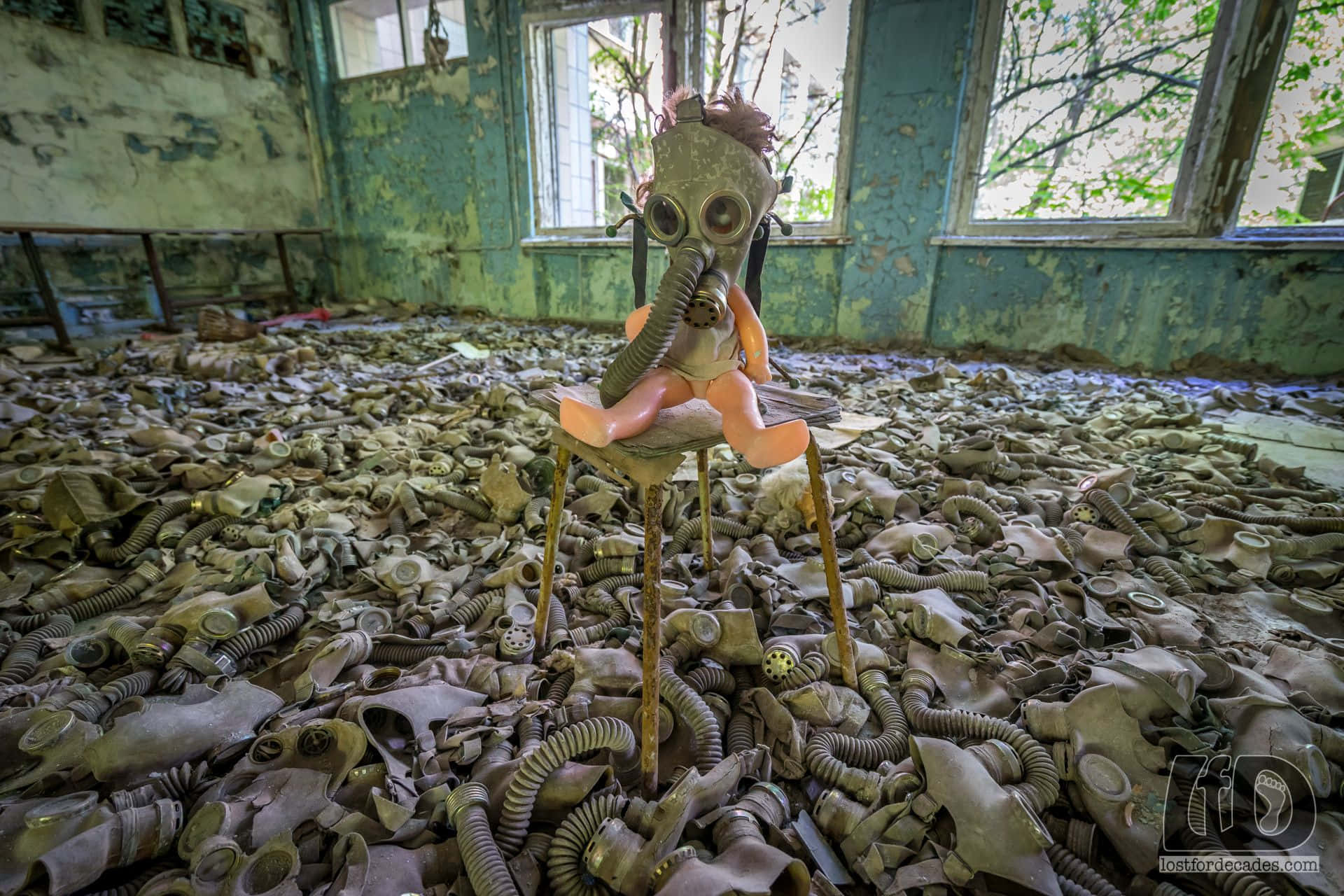Atomarekatastrophe Im Kernkraftwerk Tschernobyl