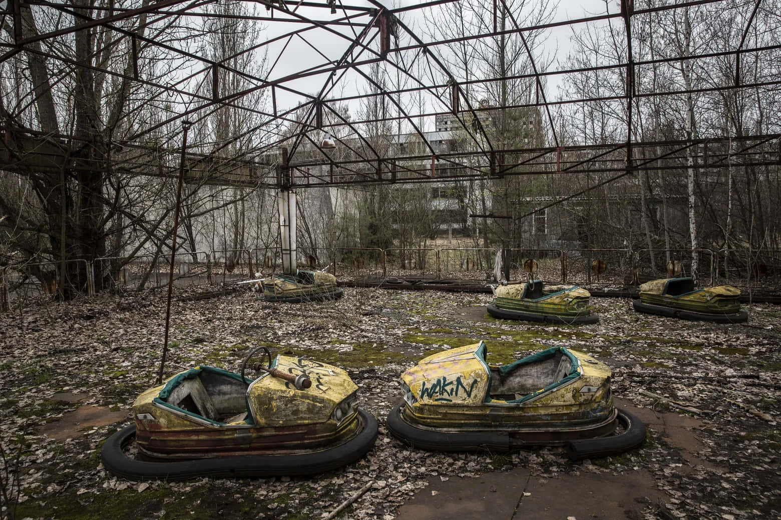 Rundgangdurch Die Sperrzone Von Tschernobyl