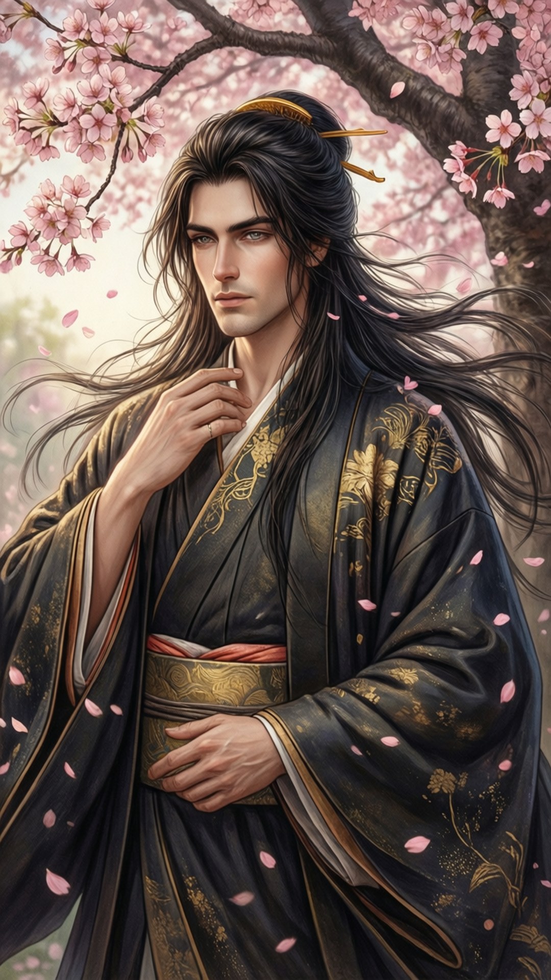 Cherry Blossom Elegance Wallpaper