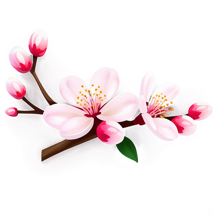 Cherry Blossom Emoji Expression Png 05032024 PNG