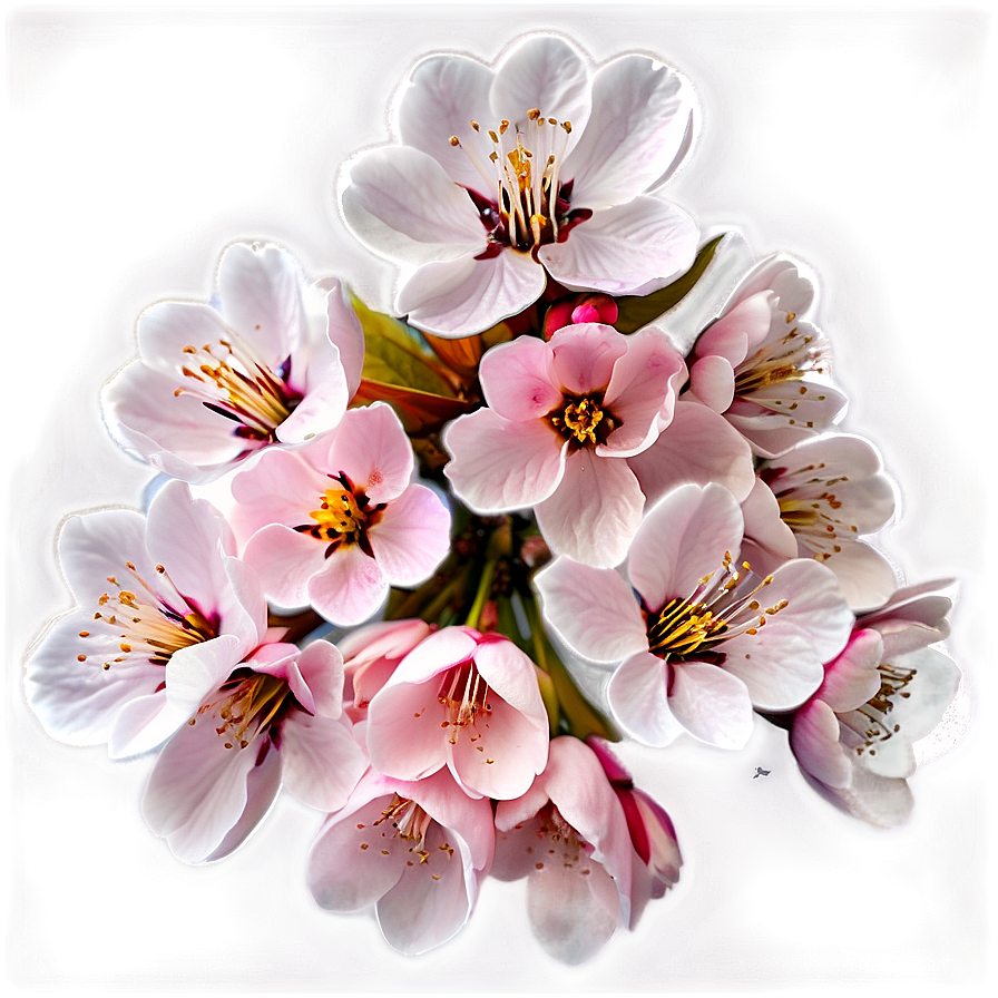 Cherry Blossom Emoji Expression Png Plw PNG