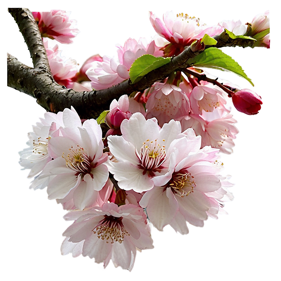 Cherry Blossom In Full Bloom Png 90 PNG