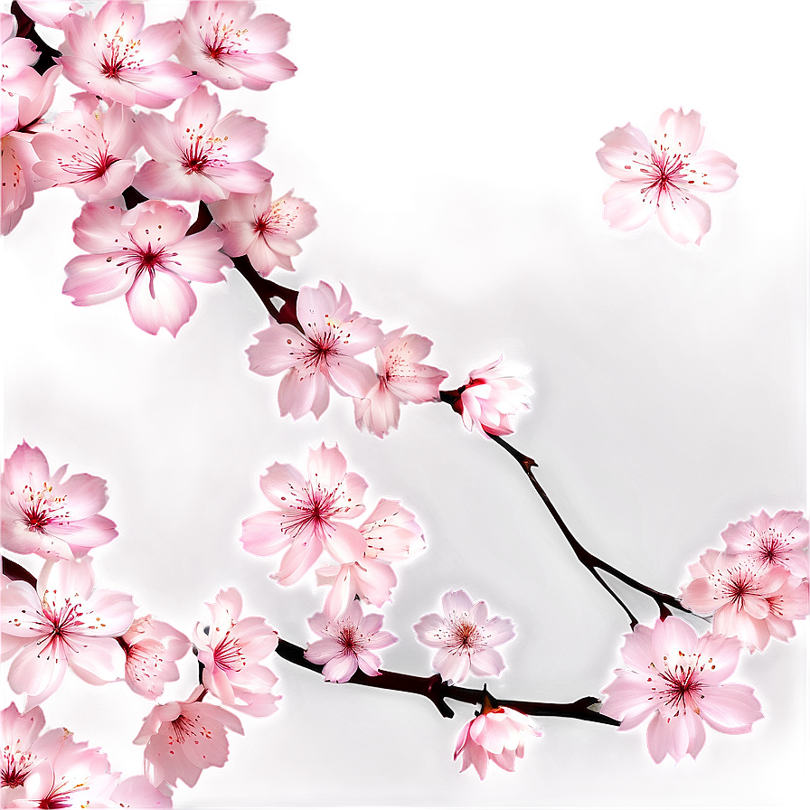 Cherry Blossom Petals Overlay Png Gav PNG