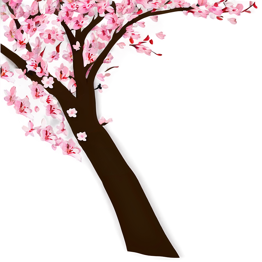 Cherry Blossom Spring Png 06272024 PNG