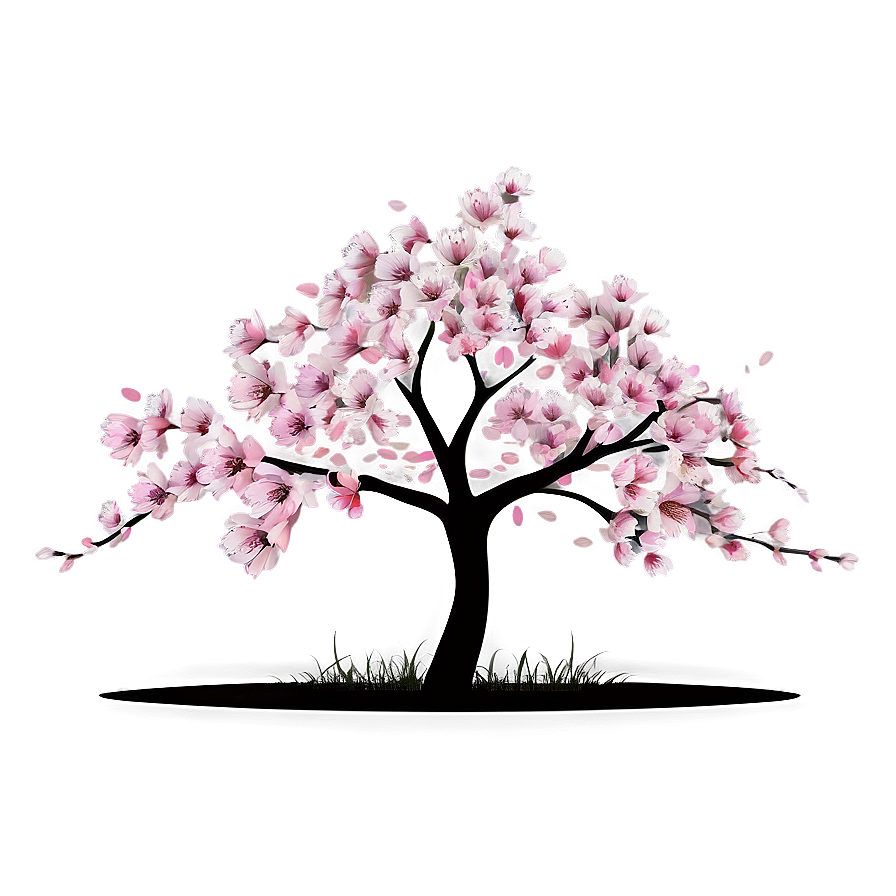 Download Cherry Blossom Tree Scene Png 05242024 | Wallpapers.com