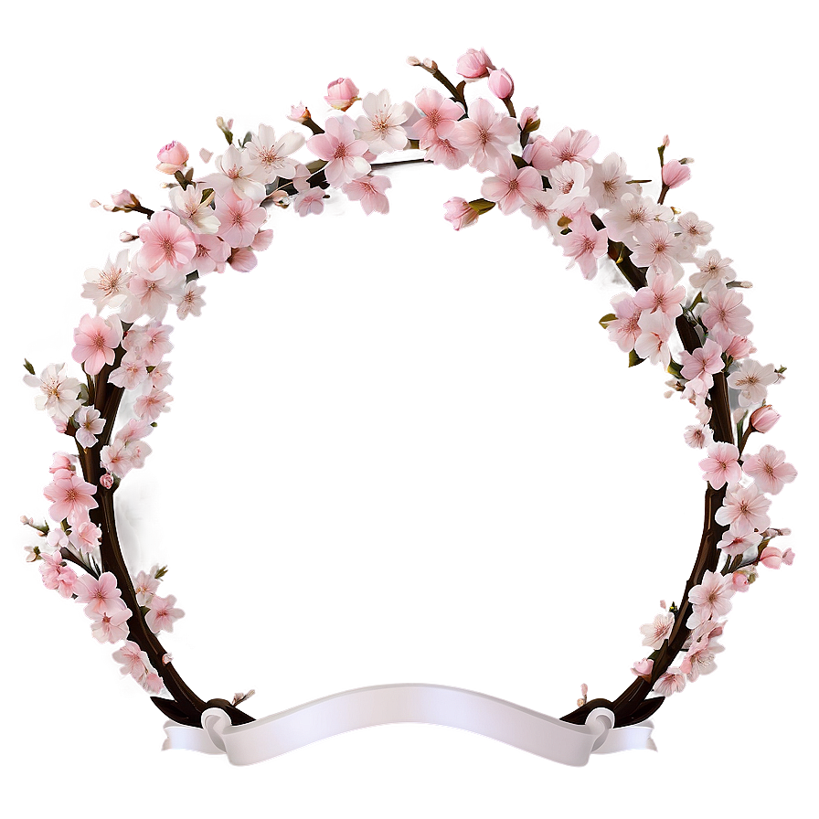 Cherry Blossom Wedding Theme Png Gqn34 PNG