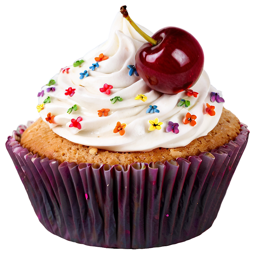 Download Cherry Cupcakes Png 77 | Wallpapers.com