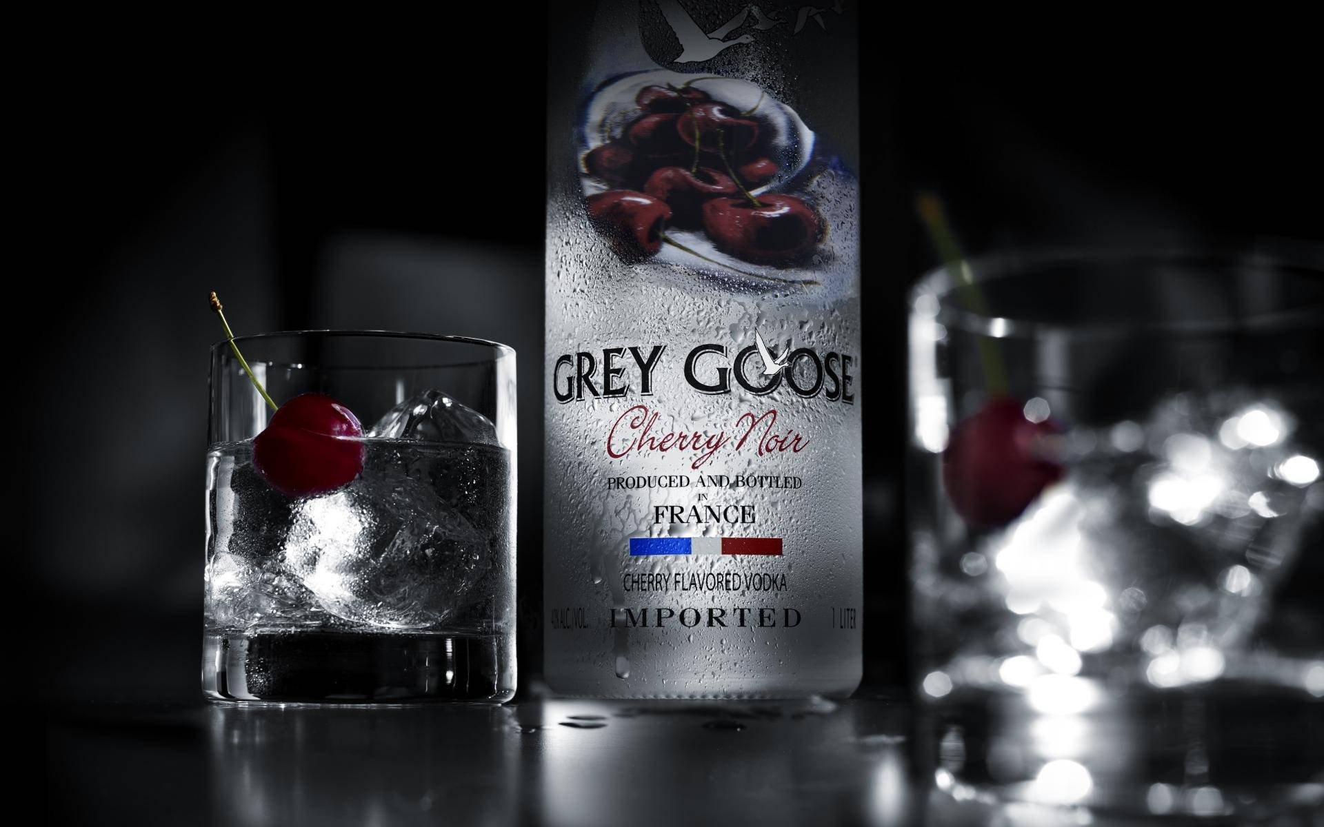 Körsbärsnoir Grey Goose Vodka Wallpaper