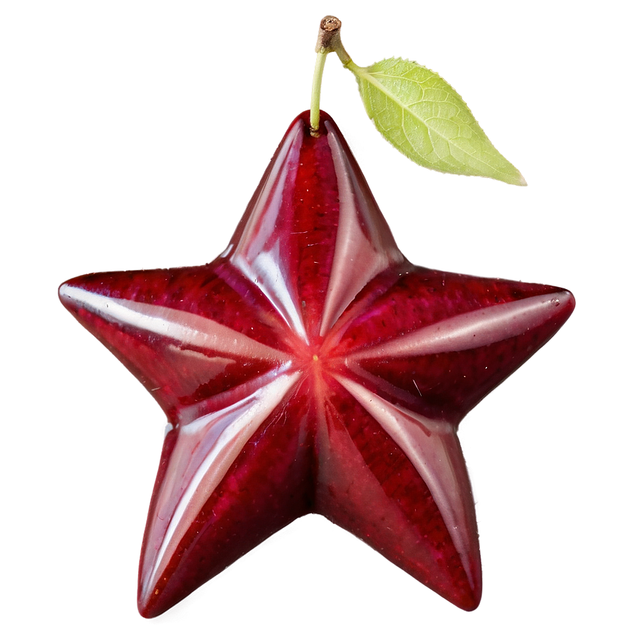 Cherry Red Star Png Rnx PNG