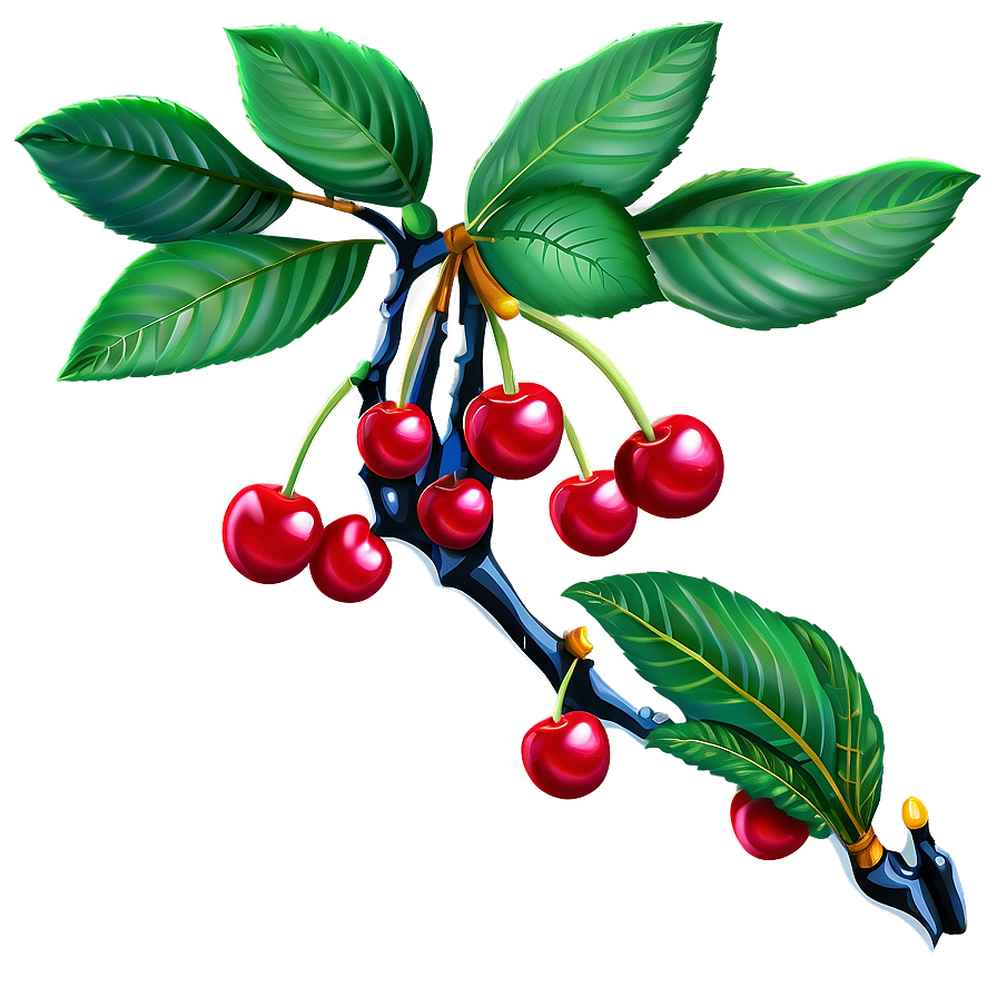 Cherry Tree Branch Png 05212024 PNG