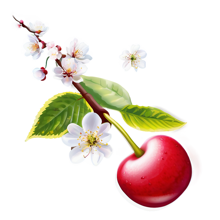 Cherry Tree Garden Png Exp PNG